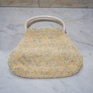 Vintage Multi color beaded purse